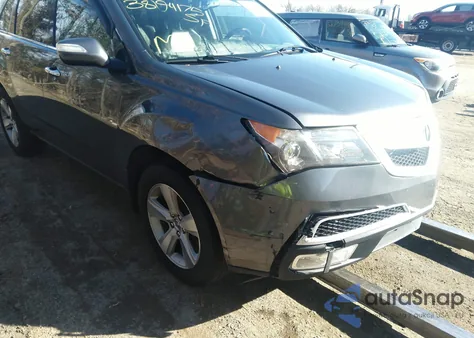2010 Acura Mdx Technology Package z USA, uszkodzony, nr VIN 2HNYD2H66AH532193